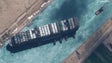 Imagem de Tráfego no canal do Suez retomado (vídeo)
