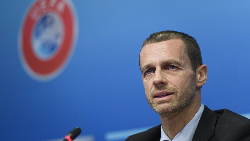 Covid-19: Presidente da UEFA diz que jogos vão continuar sem público