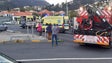 Imagem de Acidente aparatoso nas Courelas (vídeo)