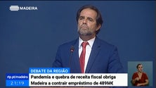 Imagem de Covid-19: Madeira vai contrair um empréstimo de 489 milhões de euros (Vídeo)