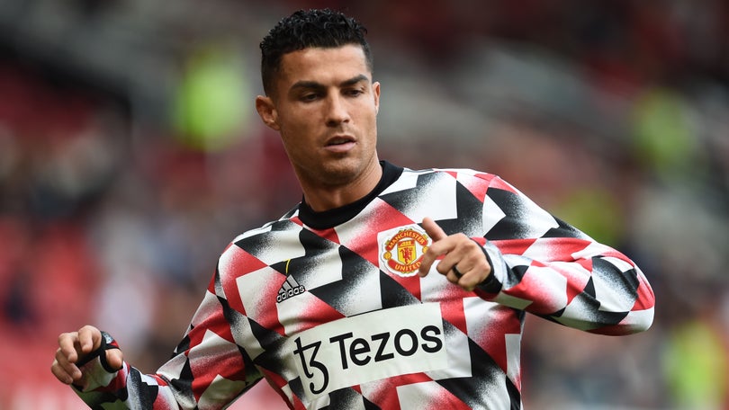 Imagem de Cristiano Ronaldo de volta ao onze