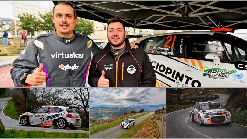 Imagem de Artur Quintal foi segundo classificado no Rali Resende Douro Verde