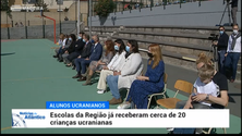 Imagem de Escolas madeirenses receberam cerca de duas dezenas de crianças da Ucrânia (vídeo)