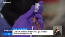 Imagem de Vacina da Moderna adaptada à variante omicron da Covid-19 foi aprovada (vídeo)