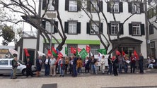 Imagem de Manifestação sobre lei do trabalho com menos de 50 participantes