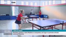 Imagem de Marítimo subiu à primeira divisão nacional de ténis de mesa feminino (vídeo)