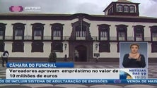 A Câmara do Funchal aprovou hoje o pedido de empréstimo à banca no valor de 10 milhões de euros