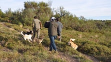 Campeonato de caça no Paúl da Serra