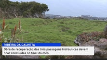 Recuperação de passagens hidráulicas no Pico em fase de conclusão [Vídeo]