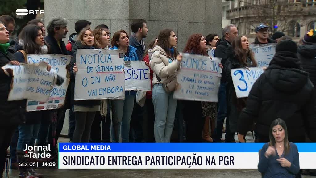 Global Media. Sindicato dos Jornalistas entrega participação na PGR