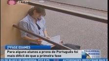 Segunda fase dos exames nacionais (Vídeo)