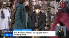 Imagem de Fim do uso de máscara em espaços abertos, na Madeira (vídeo)