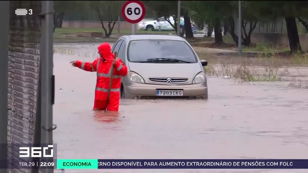 Mau tempo faz 5 desaparecidos na Comunidade Valenciana e Albacete