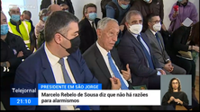 Imagem de Marcelo Rebelo de Sousa diz que não há razões para alarmismo nos Açores (vídeo)