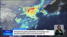 Imagem de Covid-19: Emissão de gases poluentes no Funchal caiu drasticamente (Vídeo)