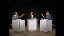 Imagem de Mota Amaral e Martins Goulart protagonizaram o maior debate político da televisão açoriana (Vídeo)