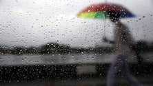 Imagem de Madeira sob aviso amarelo devido à chuva