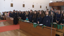 Benção das pastas dos finalistas da Universidade dos Açores