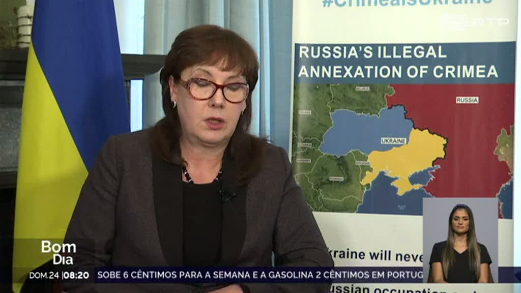 Embaixadora diz que refugiados ucranianos têm sido "muito bem acolhidos"