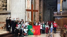 Imagem de Símbolos da Jornada da Juventude percorrem Portugal