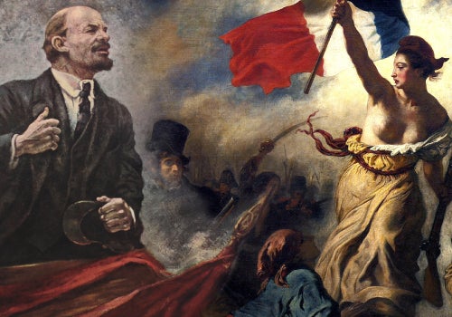 Revolução francesa, inspiração e arma da revolução russa