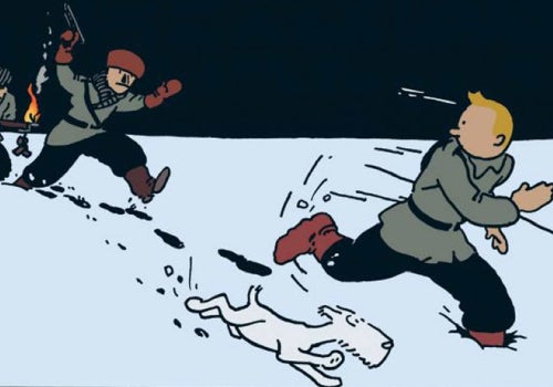 BD pioneira: "Tintin no país dos sovietes"