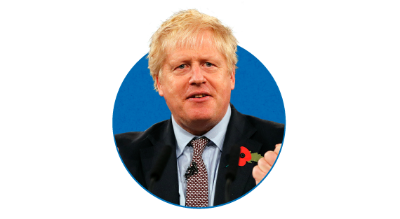 partido conservador - líder Boris Johnson
