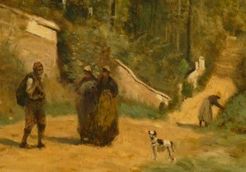 Ville d’Avray – O Caminho da Estação de Jean-Baptiste Corot
