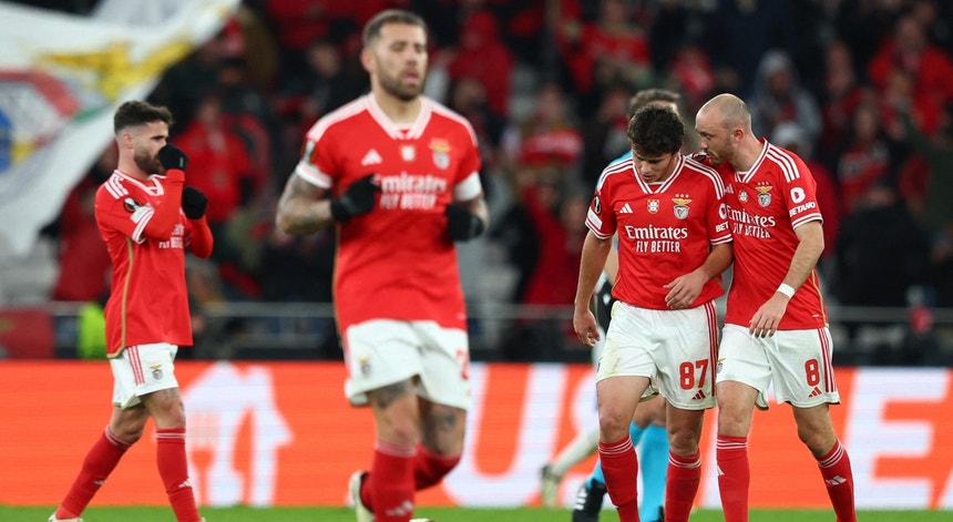 Benfica joga esta quinta-feira na Liga Europa
