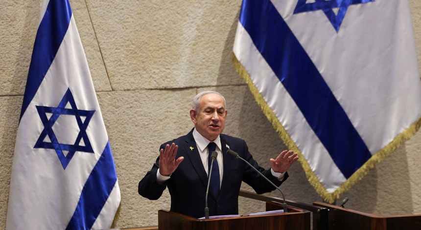 Imagem de Gaza. Netanyahu diz que o pior da guerra 