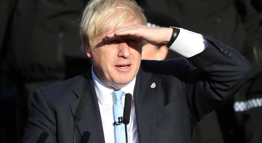 Boris Johnson, primeiro-ministro do Reino Unido, em Yorkshire, a 5 de setembro de 2019
