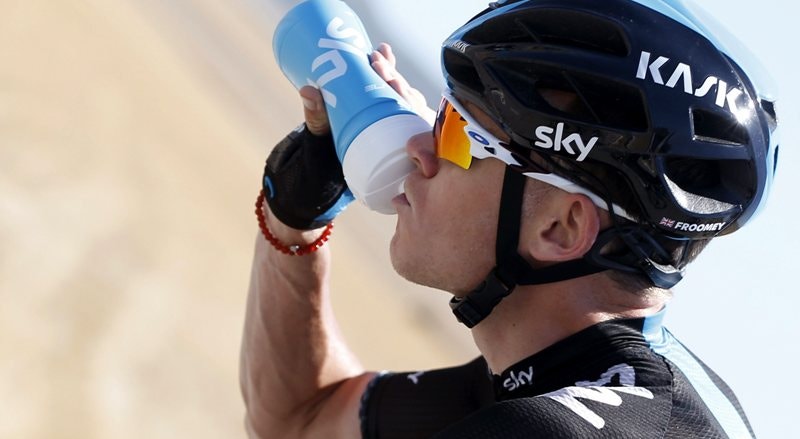 Chris Froome, apresentou um resultado positivo de "doping" na Volta a Espanha deste ano
