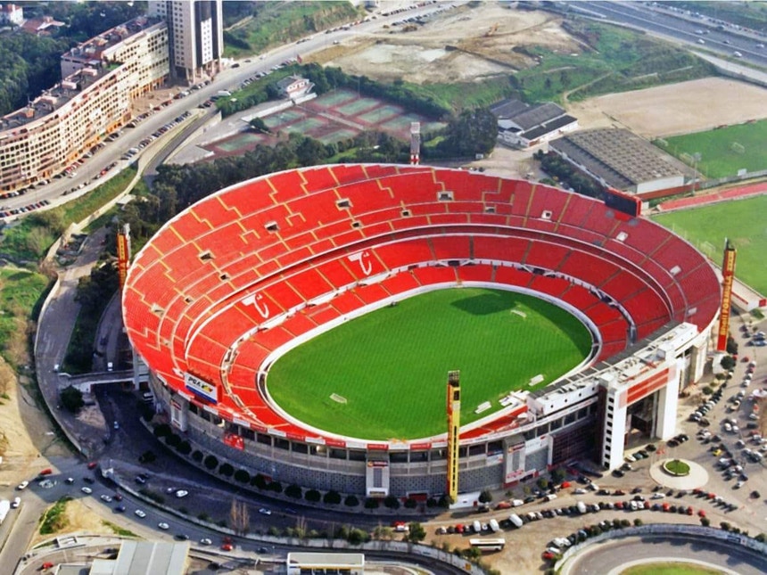 Foi no velho estádio da Luz que o Benfica venceu pela primeira vez o Liechtenstein, a 18 de novembro de 1994
