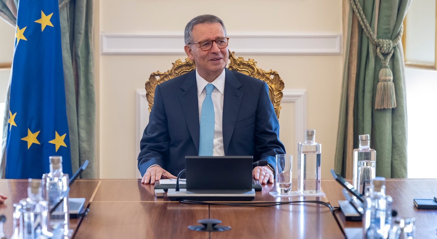 President of the Republic receives PSD, PS, IL, and Livre for "start of term" hearings