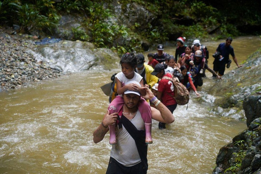 A selva de Darien é um corredor da morte para muitas pessoas
