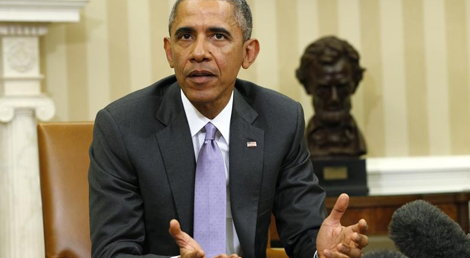 Obama respondeu na Sala Oval às críticas do primeiro ministro de Israel, Benjamin Netanyahu (Foto: Reuters) Obama respondeu na Sala Oval às críticas do primeiro ministro de Israel, Benjamin Netanyahu (Foto: Reuters)