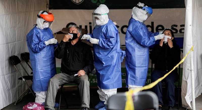 Apesar dos testes e da vacinação os mexicanos continuam a ser massacrados pela pandemia

