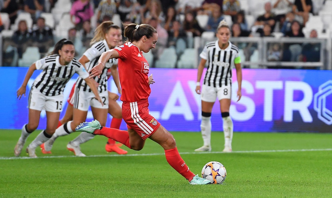 Champions feminina. Juventus 0 - 2 Benfica