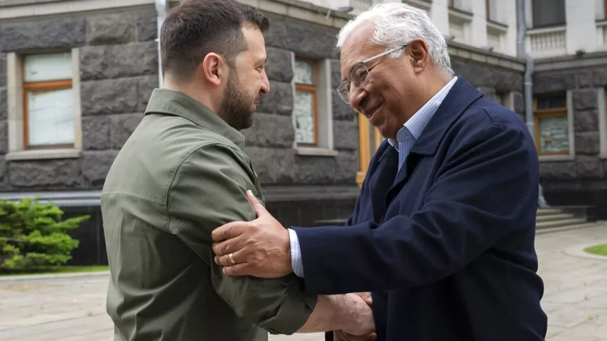 Imagem relacionada com a notícia: António Costa deseja ver Zelensky e Putin a dialogarem
