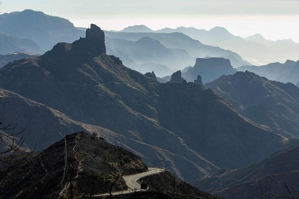 Imagem ilustrativa: Incêndio na Gran Canária controlado