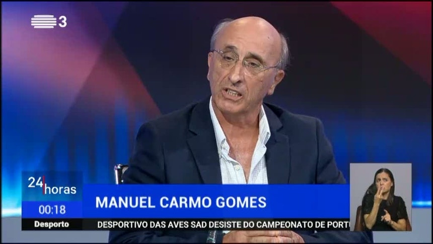 Manuel do Carmo Gomes diz que testagem é a "arma principal" e não o confinamento