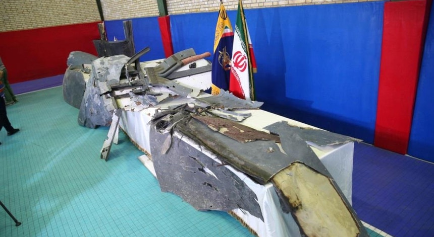 A tensão aumentou após o derrube de um drone norte-americano pelas forças iranianas
