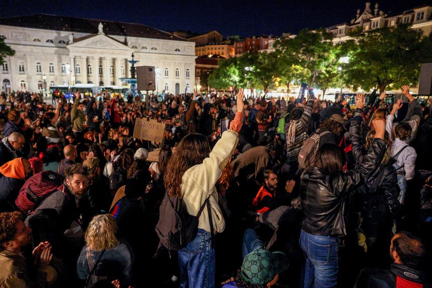 Imagem de Protesto pela habitação voltou ao centro de Lisboa