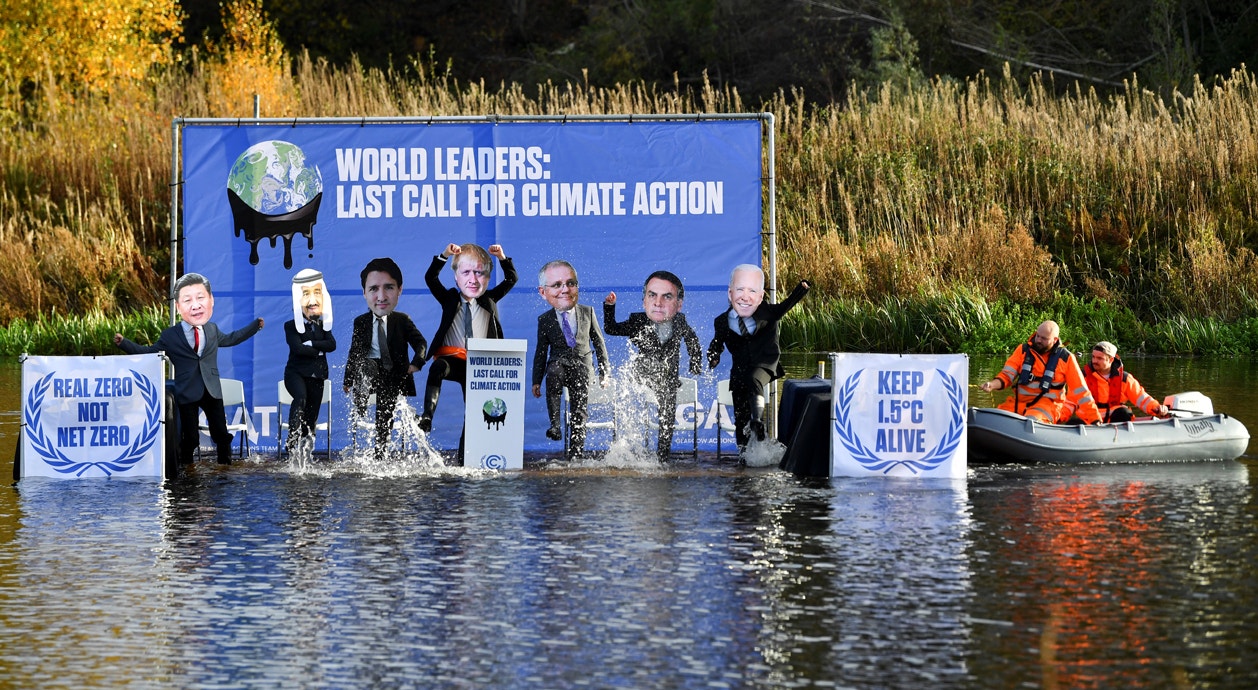  &quot;L&iacute;deres mundiais - &uacute;ltima chamada para atuar contra a crise do clima&quot; | Dylan Martinez - Reuters 