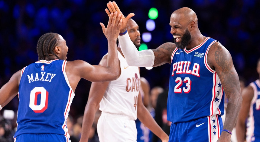 Recuperação histórica dos Philadelphia 76ers sobre os Cleveland Cavaliers