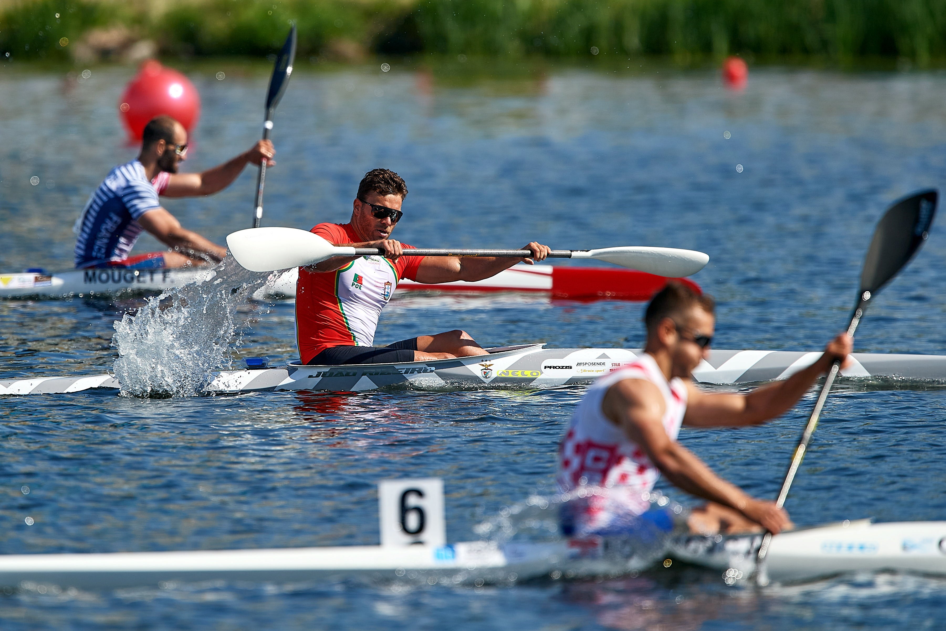 Cano�sta ol�mpico Jo�o Ribeiro vice-campe�o da Europa de K1 500