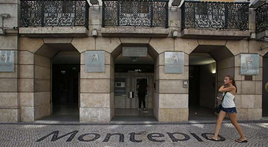 Fachada do Banco do Montepio em Lisboa
