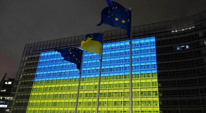 Imagem de Ucrânia. Rangel espera acordo de paz este ano e Marcelo diz que Portugal continuará a apoiar adesão à UE