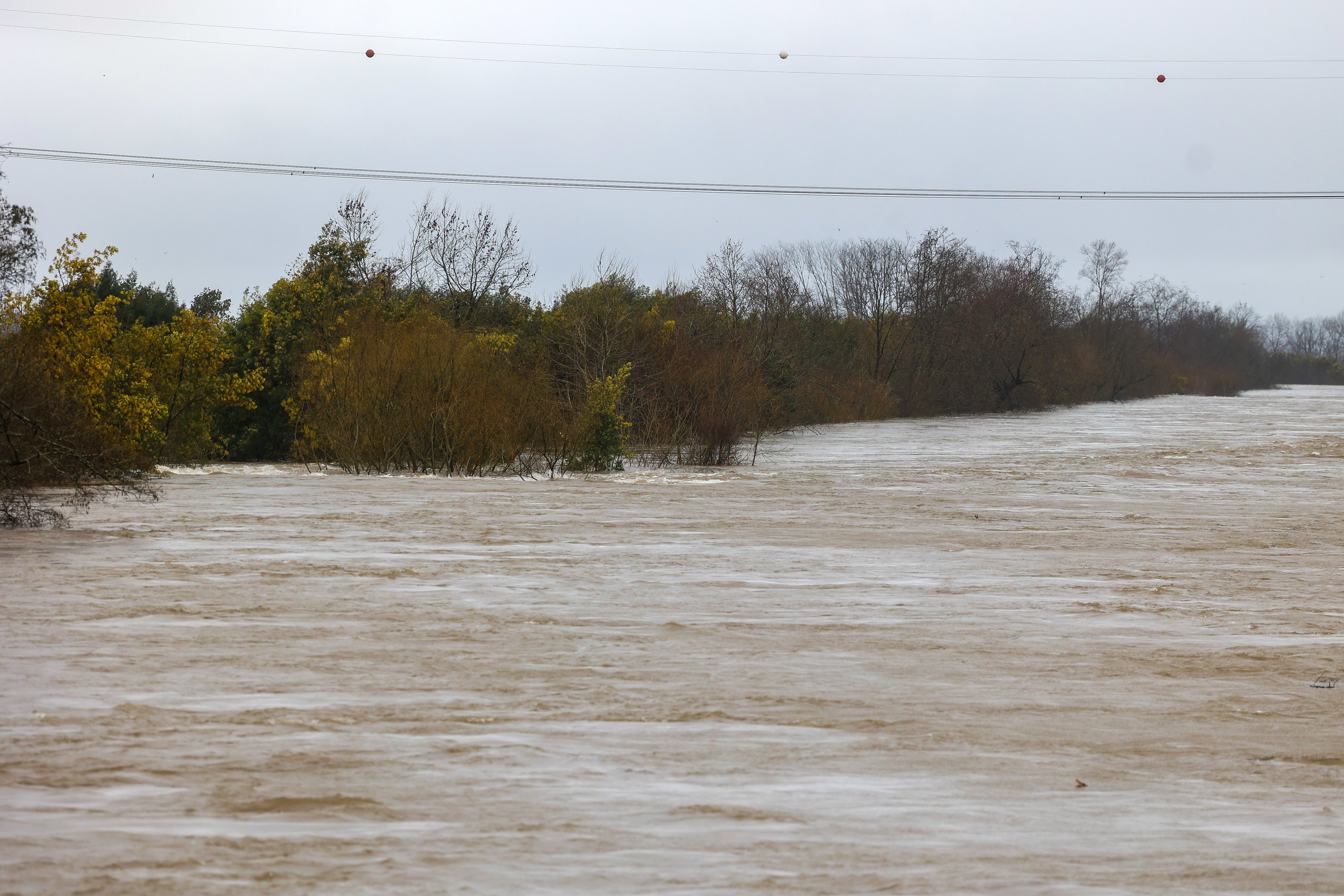 Dique de Coimbra colapsou ap�s caudal superar 2.000m3 por segundo