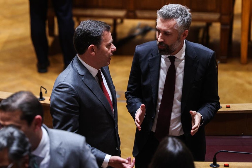 Luís Montenegro e Pedro Nuno Santos são os dois principais protagonistas do debate sobre o OE
